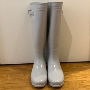 Hunter rain boots, size 8